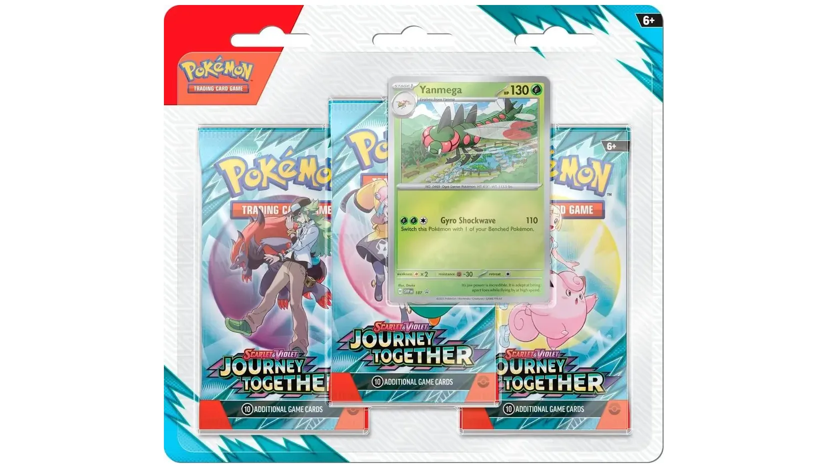 Journey Together 3-Pack Blister — English