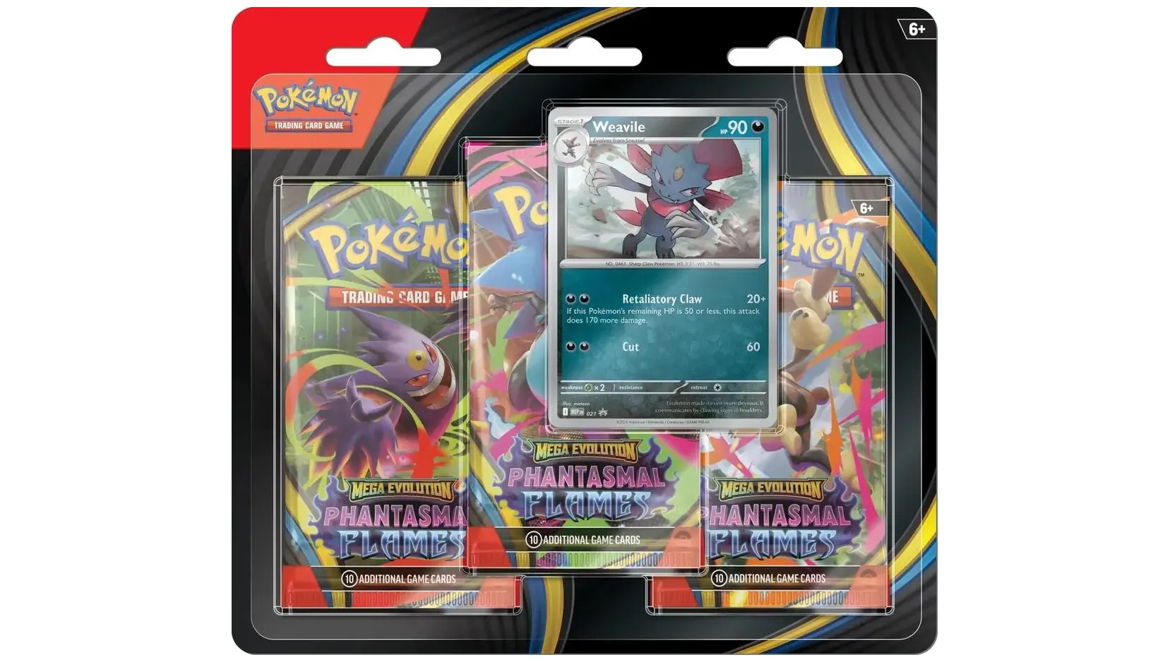 Phantasmal Flames 3-Pack Blister — English
