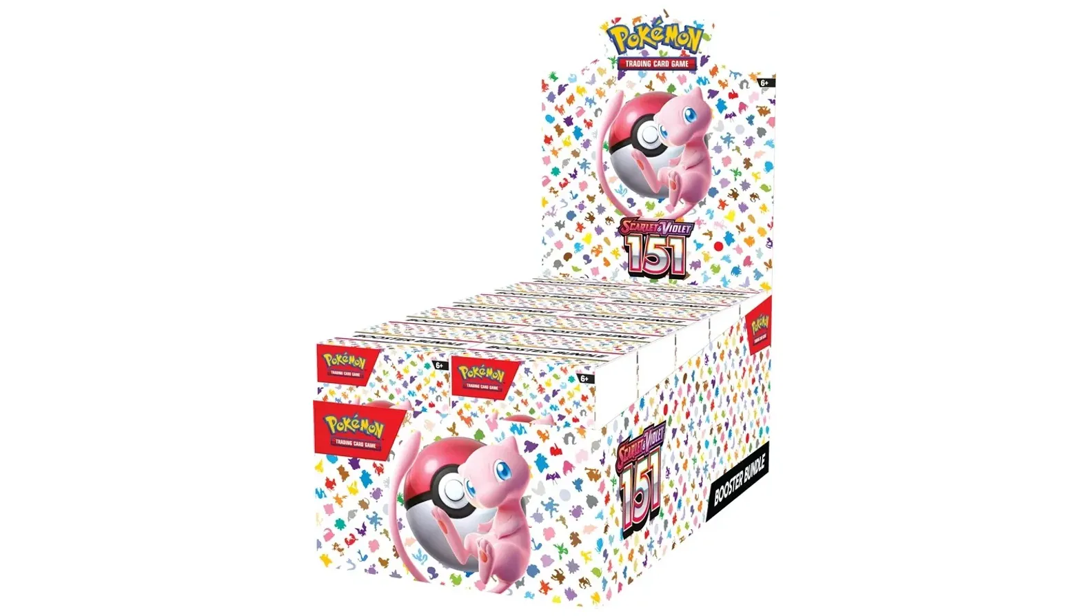 Scarlet & Violet 151 Booster Bundle Display — English