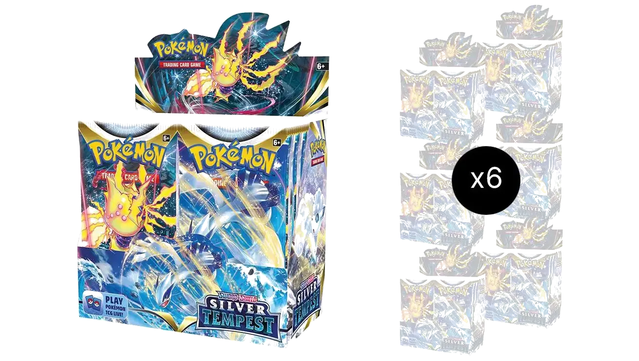 Silver Tempest Booster Box Case — anglais
