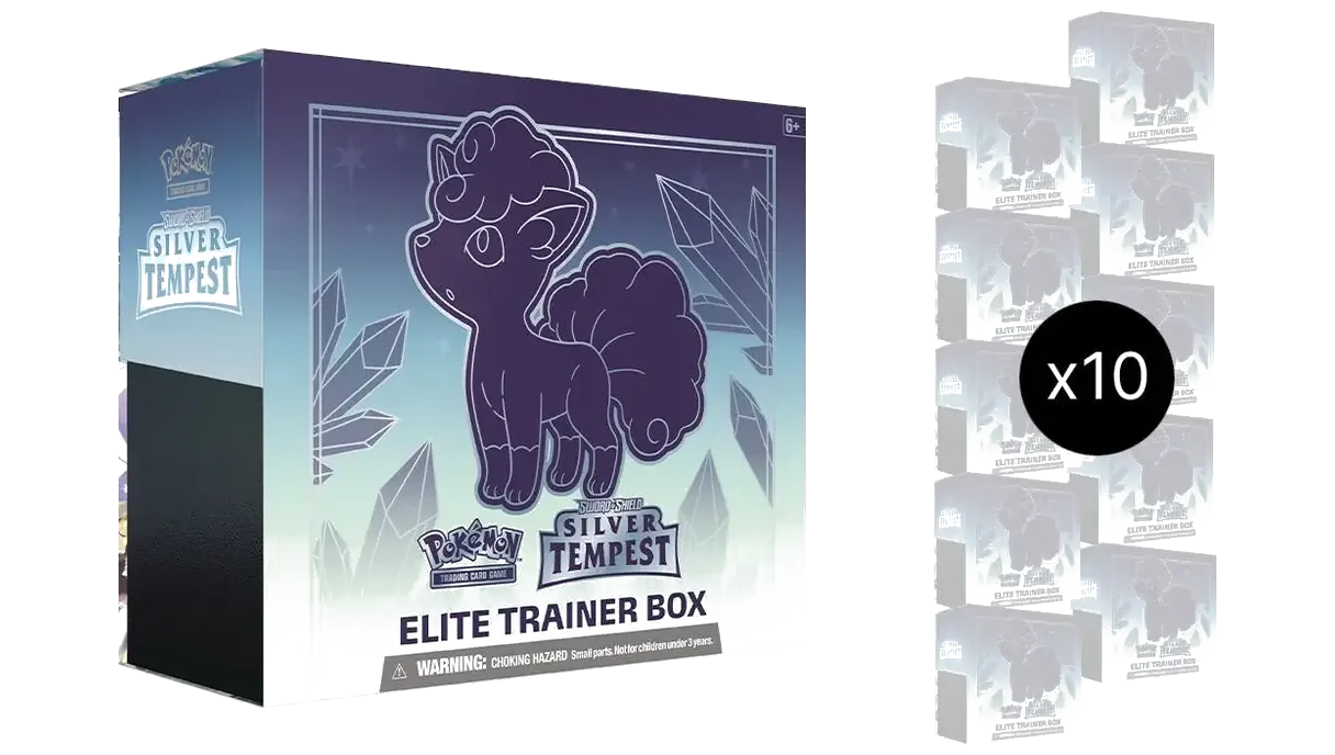 Silver Tempest ETB Case — English