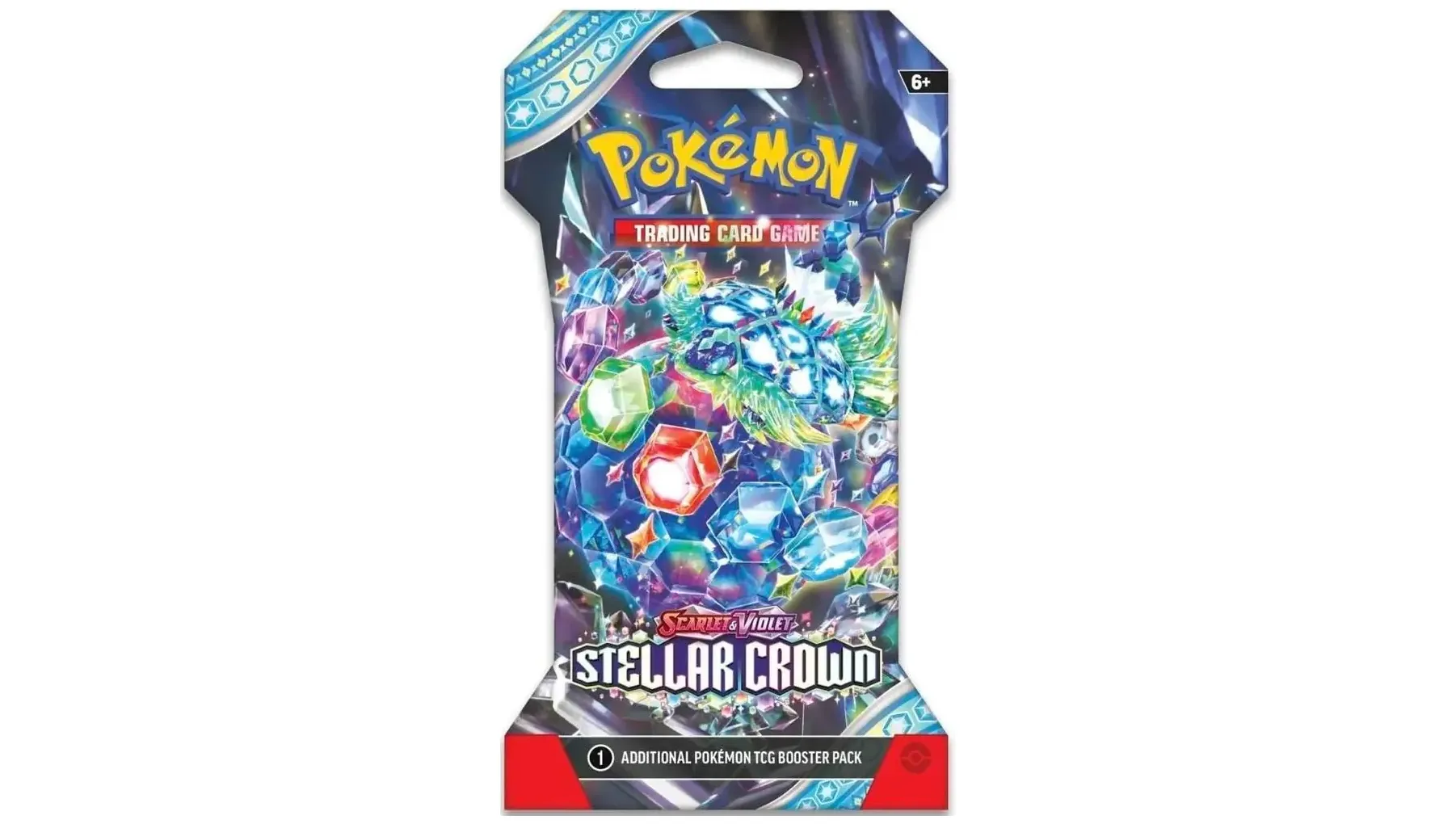 Stellar Crown Sleeved Booster Pack — English