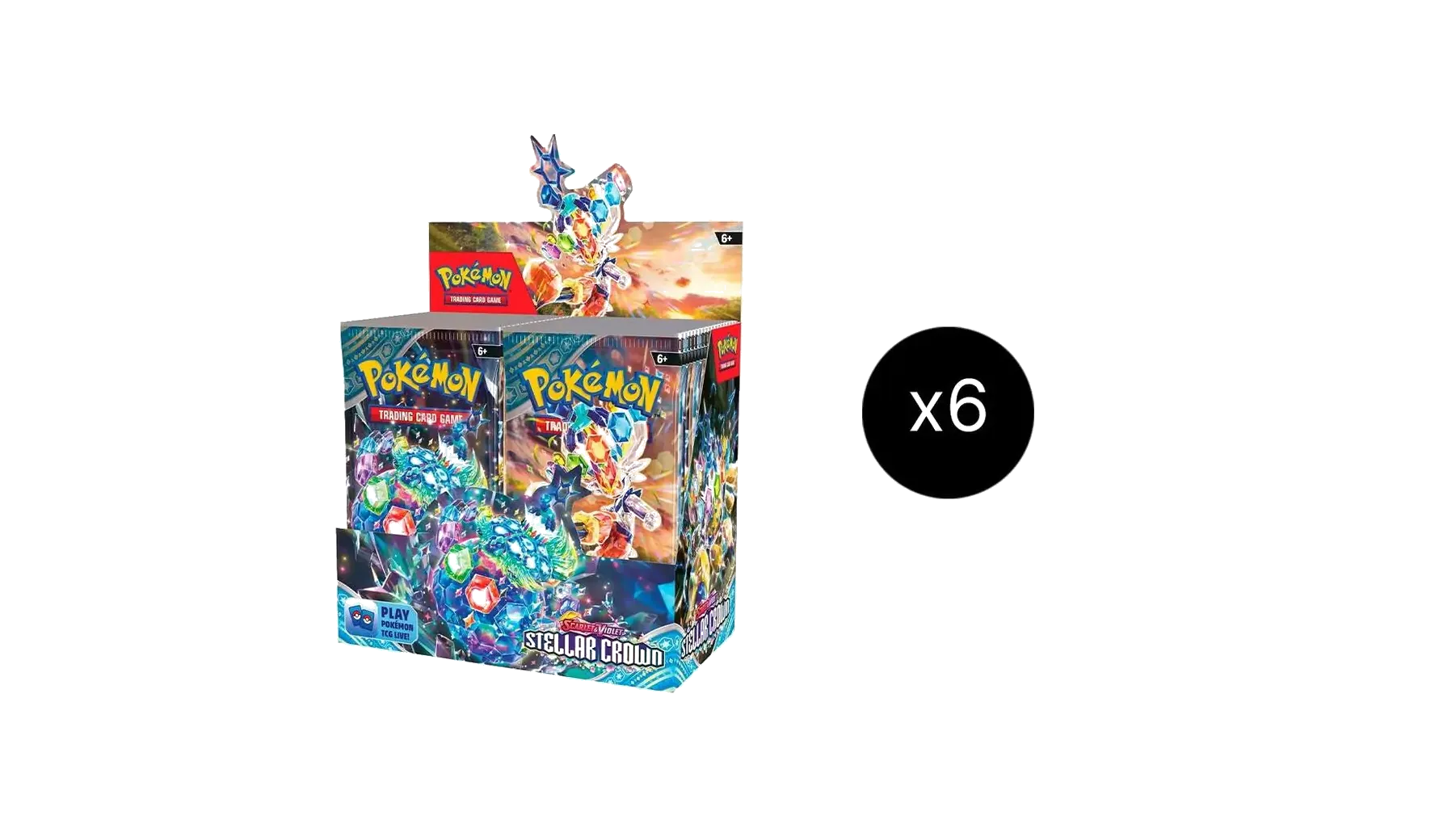 Stellar Crown Booster Box Case — anglais