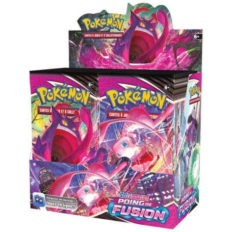 Display Pokémon — 36 boosters Poing de Fusion (EB08) FR — French