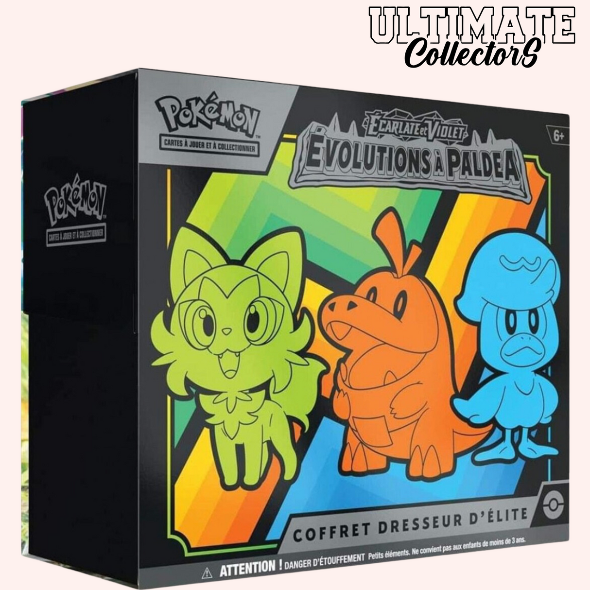 Coffret Dresseur d’Élite Pokémon — Évolutions à Paldea (EV02) — French