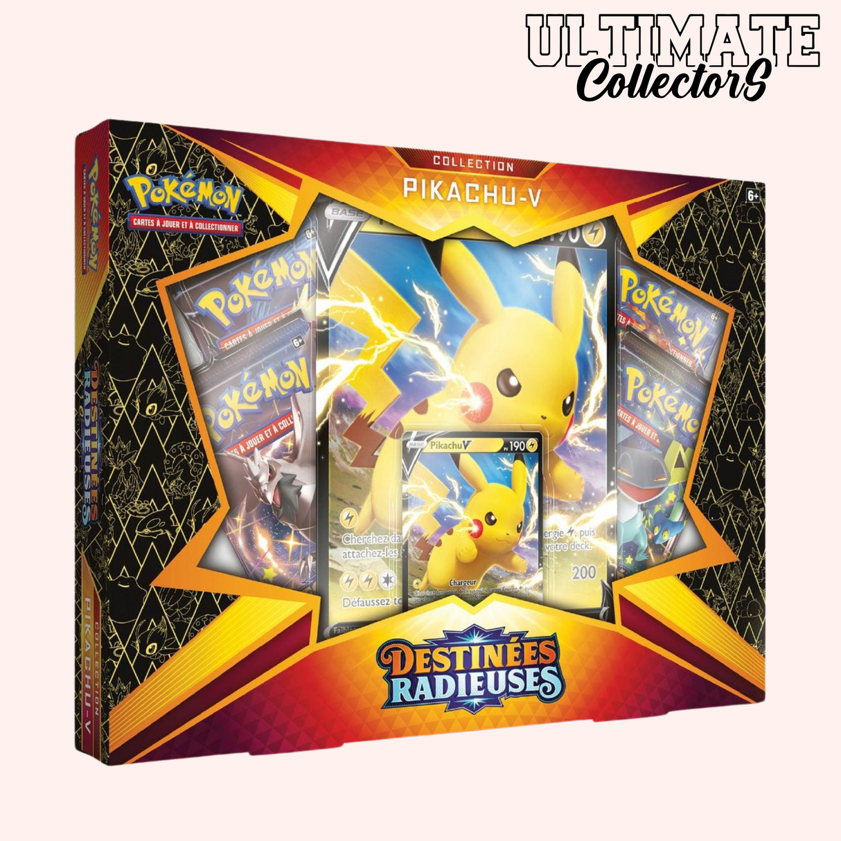 Coffret Pikachu-V Destinées Radieuses EB04.5 — FR — français