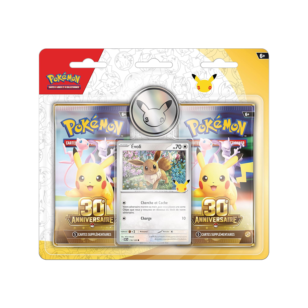 Blister de 2 boosters 30ᵉ Anniversaire — FR — français