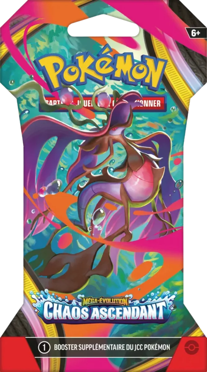 Booster sous blister Pokémon — Méga-Évolution : Chaos Ascendant (ME04) — French