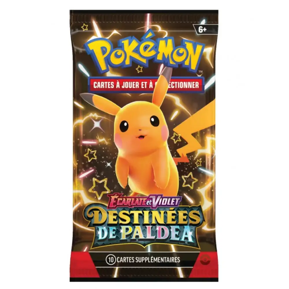 Booster Pokémon — Écarlate et Violet : Destinées de Paldea (EV4.5) — French
