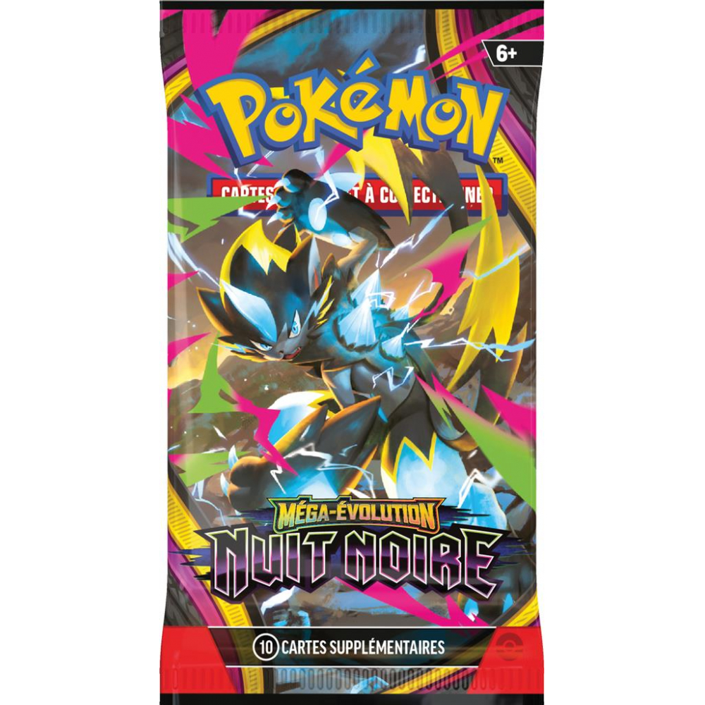 Booster Pokémon — Méga-Évolution : Nuit Noire (ME05) — français