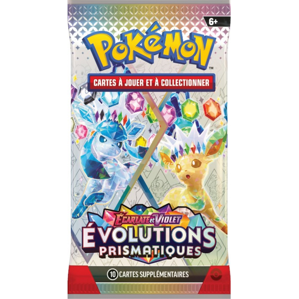Booster Pokémon — Écarlate et Violet : Évolutions Prismatiques (EV8.5) — français