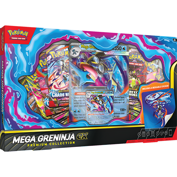 Mega Greninja ex Premium Collection Box