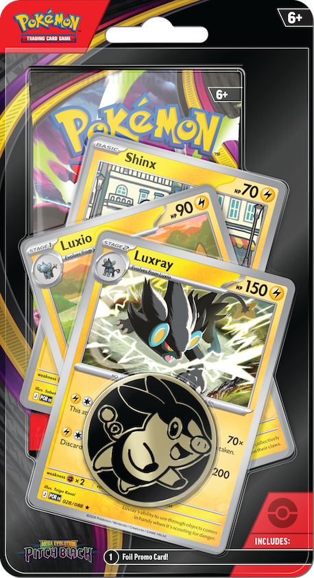Pitch Black Premium Luxray 1-Pack Blister — English
