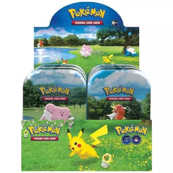 Pokemon Go Mini Tin Display — English