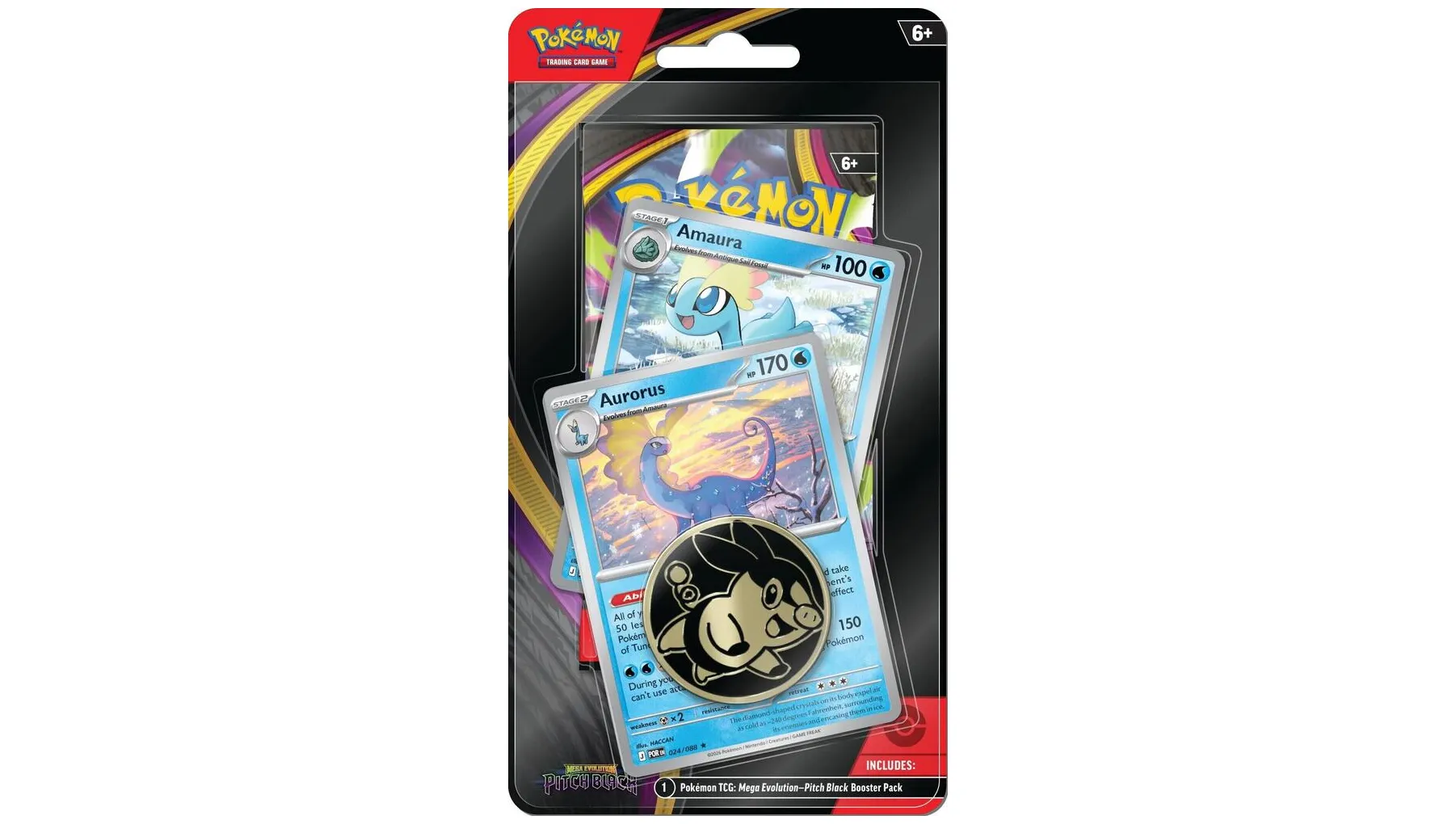 Pitch Black Aurorus 1-Pack Blister — English