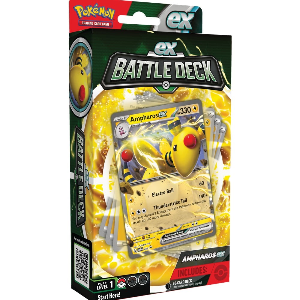 Ampharos GX Battle Deck — English