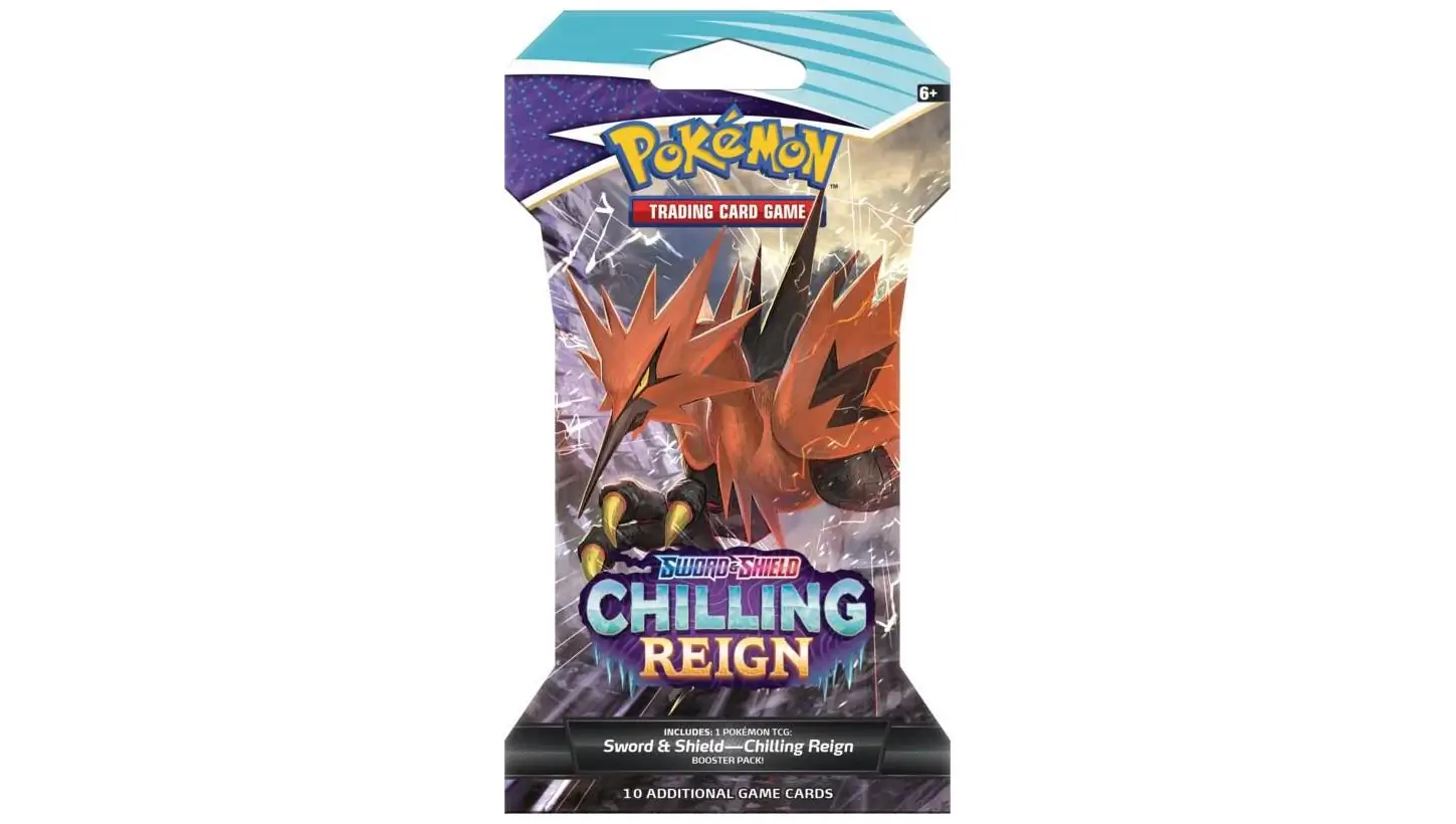 Chilling Reign Sleeved Booster Pack — English