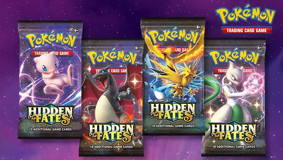 Hidden Fates Booster Pack — English