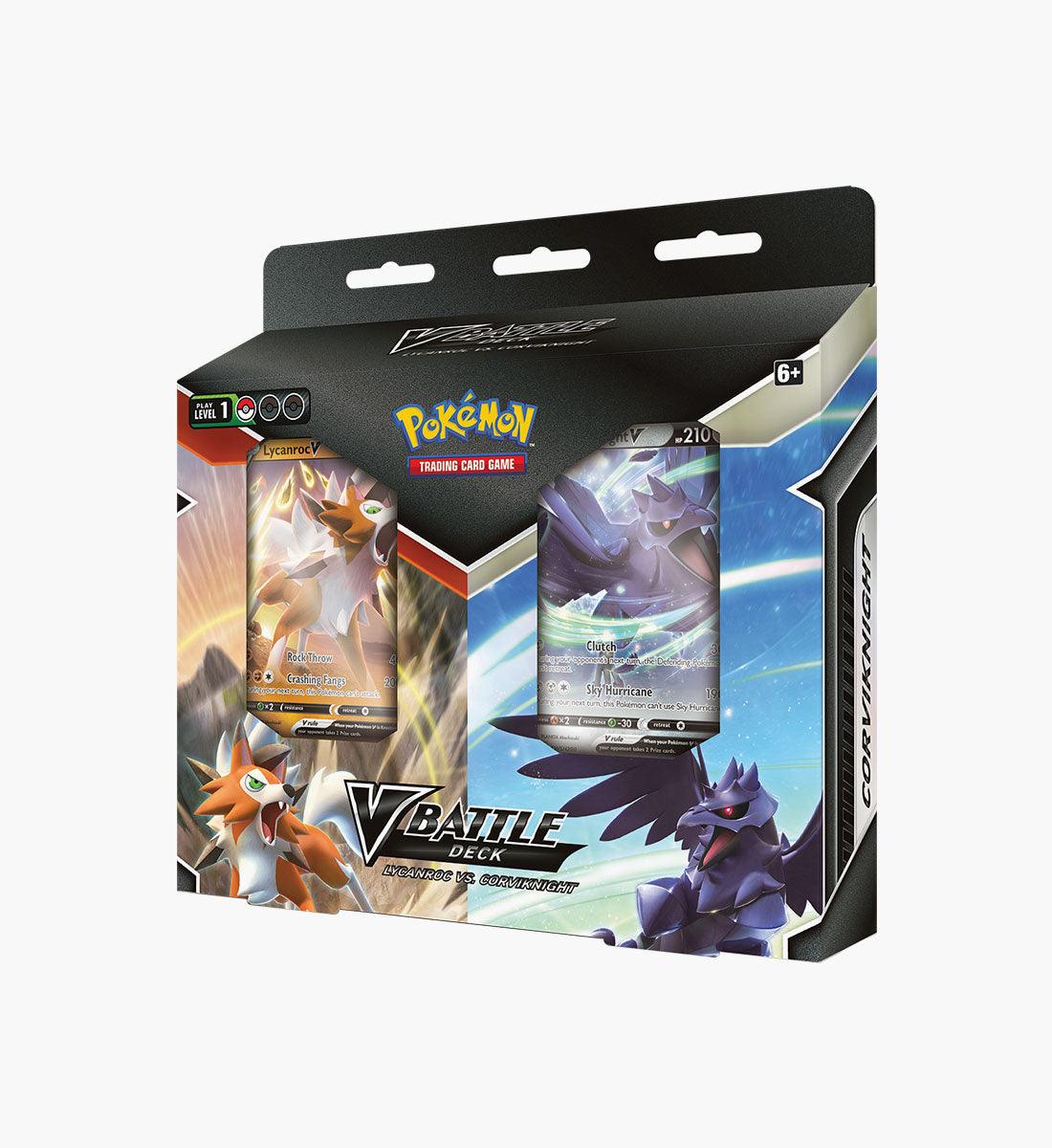 Lycanroc Vs Corviknight Battle Deck — English