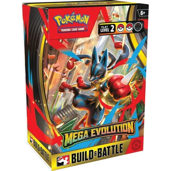 Mega Evolution Build & Battle Box — English