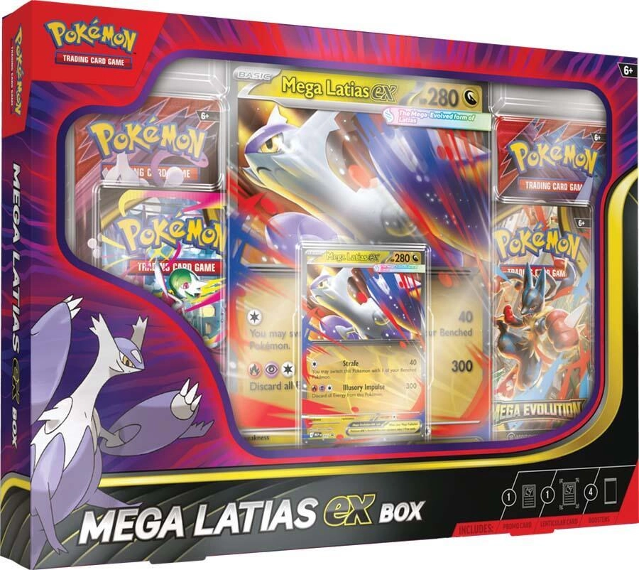 Mega Latias Mcap Collection Box — English