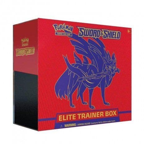 Sword Shield Zacian ETB — English