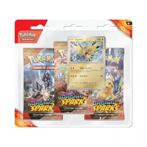 Surging Sparks 3-Pack Blister — English