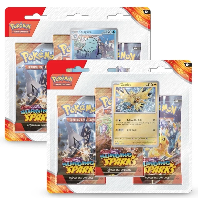 Surging Sparks 3-Pack Blister — English