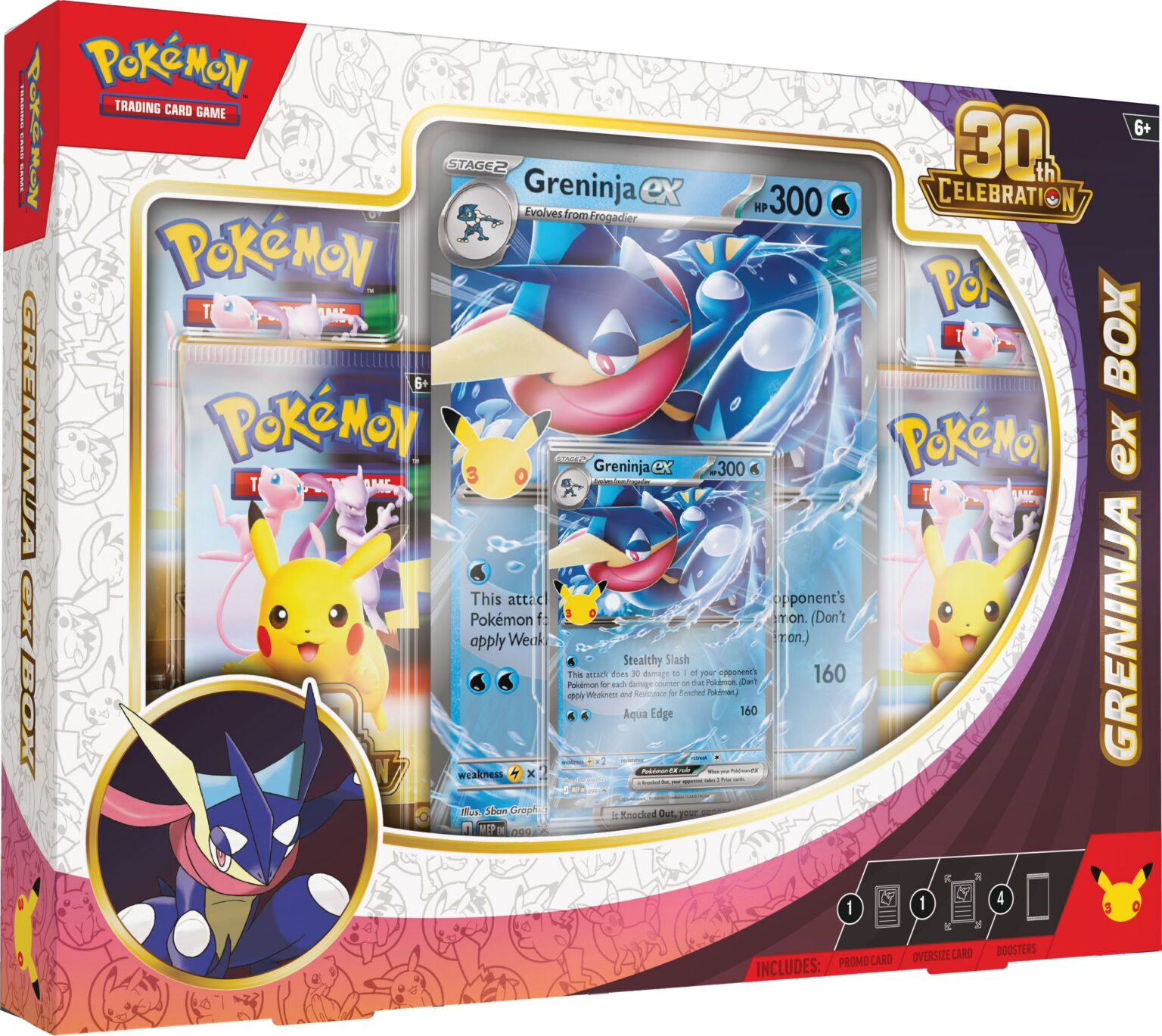 30th Celebration Greninja ex Box — Engels